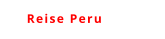 Reise Peru