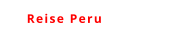 Reise Peru
