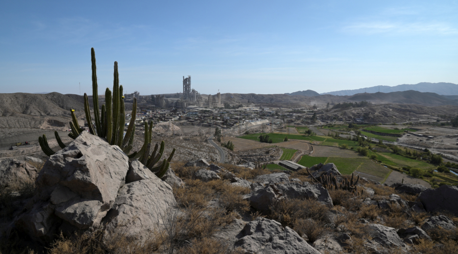 Zementfabrik nahe Arequipa