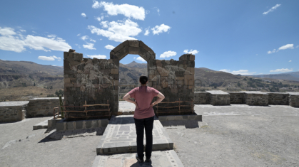 Aussichtspunkt nahe Chivai