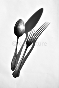 Silverware and shadows