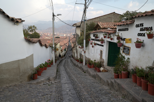 Straßenszene in Cusco