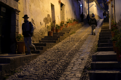 Straßenszene in Cusco