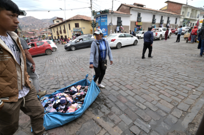 Straßenszene in Cusco