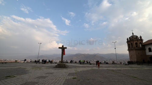 Platz am "Museo Templo San Cristobal"